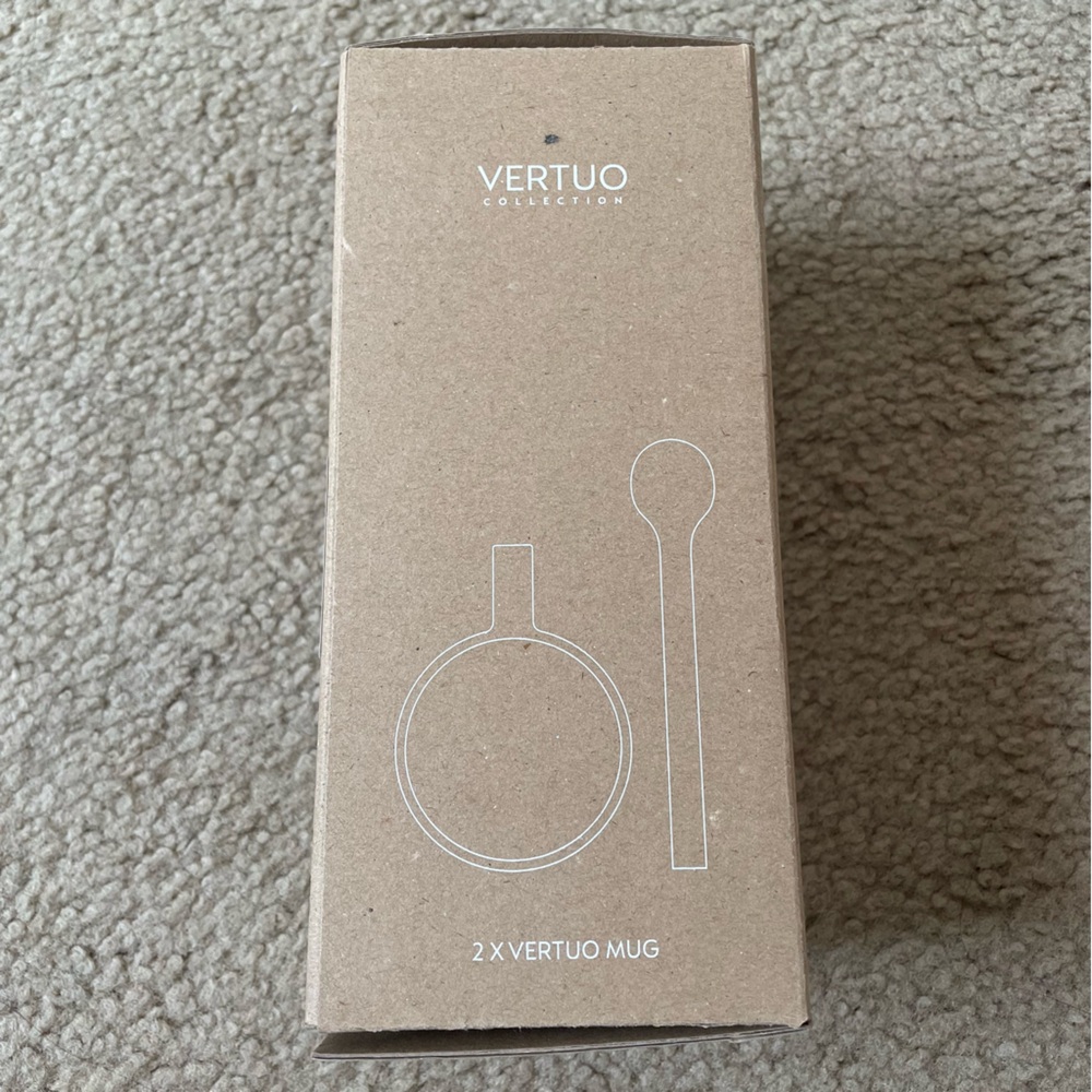 Nespresso Vertuo Coffee Mugs with Spoons, Small